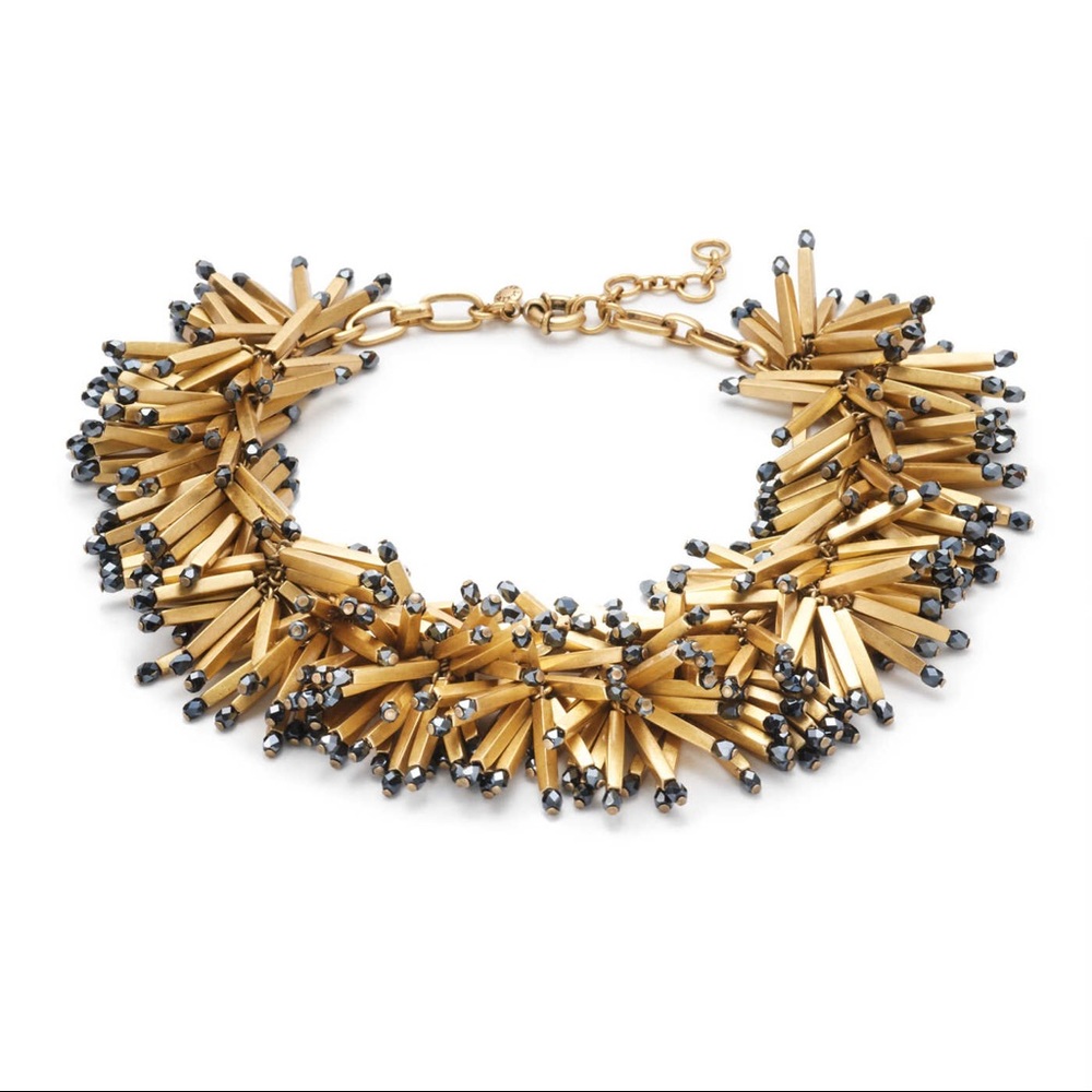 J.Crew Fireburst Statement Necklace